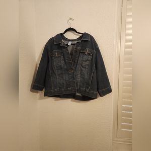 Catherine's Liz and Me Denim Jacket Size 1X  (18/20W)